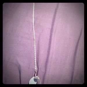 Necklace with interchangable leather colors